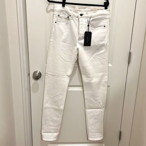 Rag & Bone Fit 2 Slim White Jeans size 31